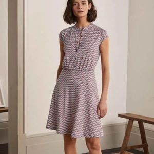 Boden Easy Jersey Shirt Dress sz 10P